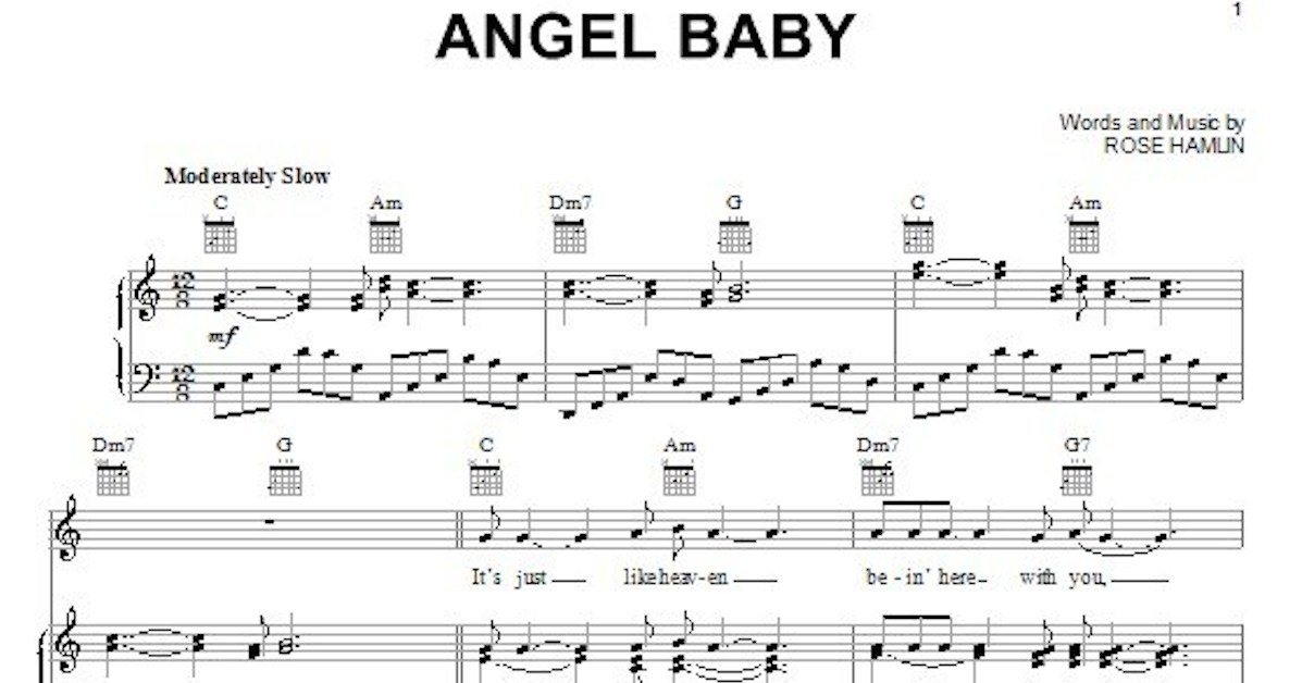 Baby lyrics angel Rosie and
