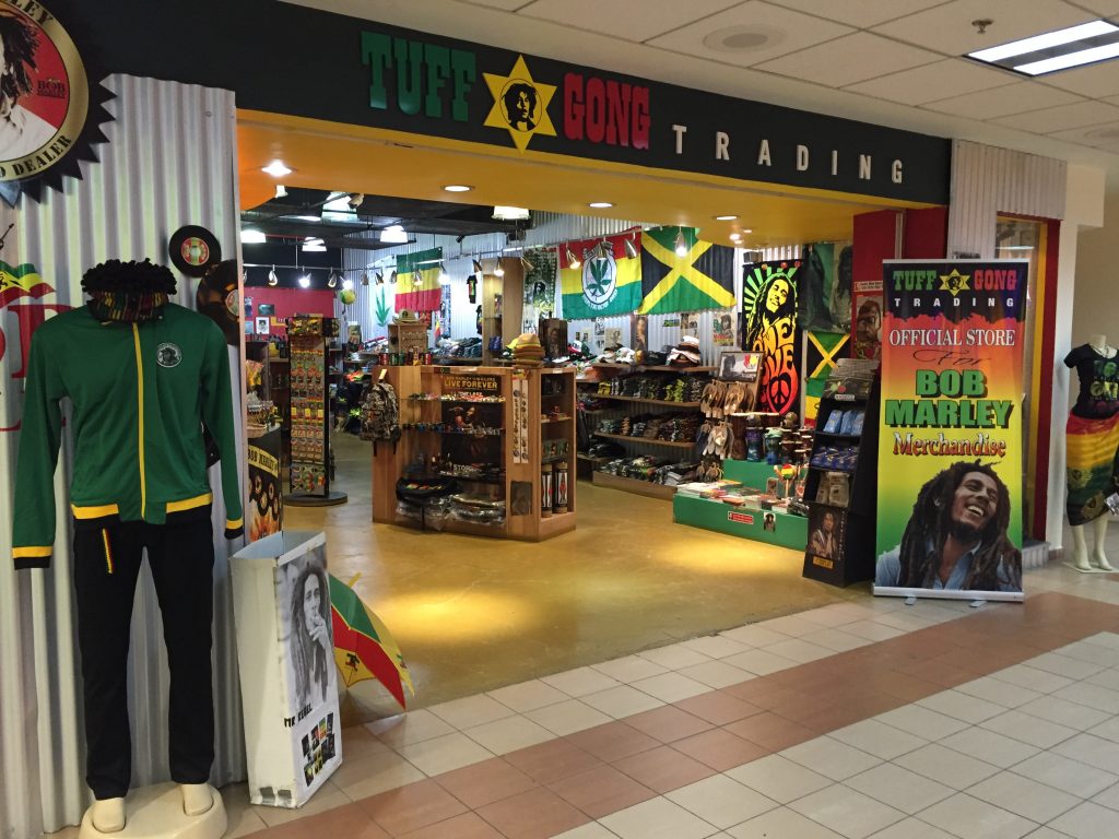 Marley Tuff Gong Store Montego Bay Jamaica March 2016
