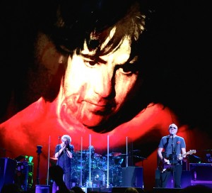 Keith & John were not just there in images but spirit/Photo by Daniel Carney