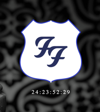 Foo Fighters Countdown Clock