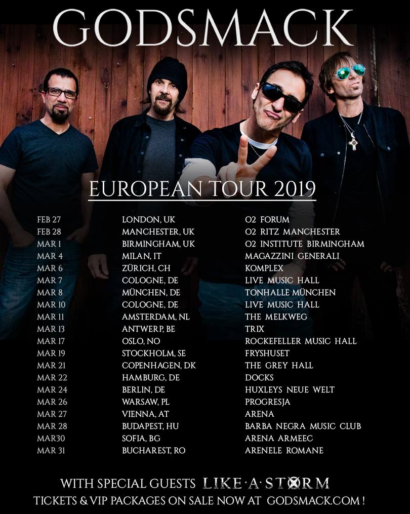 Tour — Godsmack