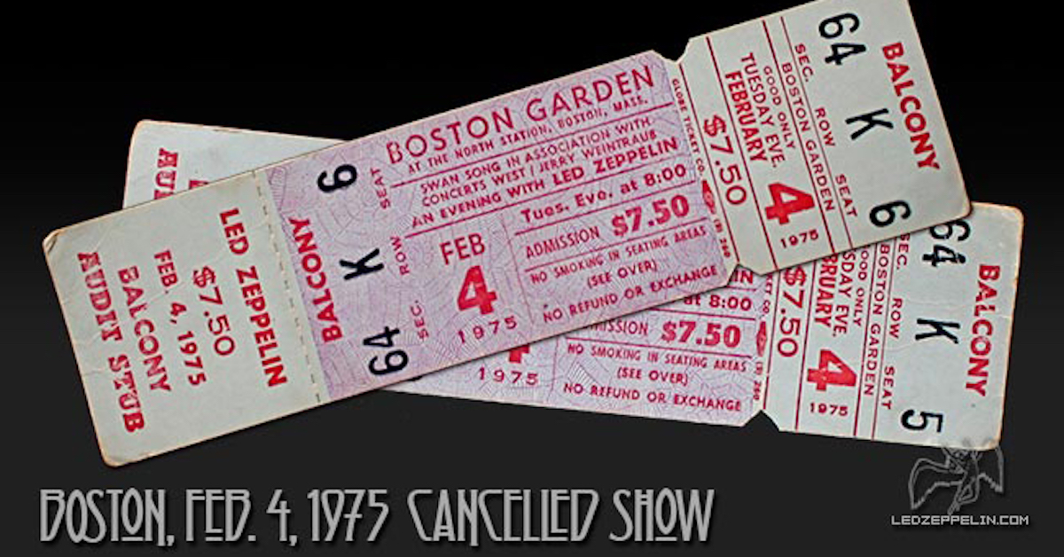 Jan 6, 1975: Led Zeppelin Fans Trash Boston Garden | Best Classic Bands