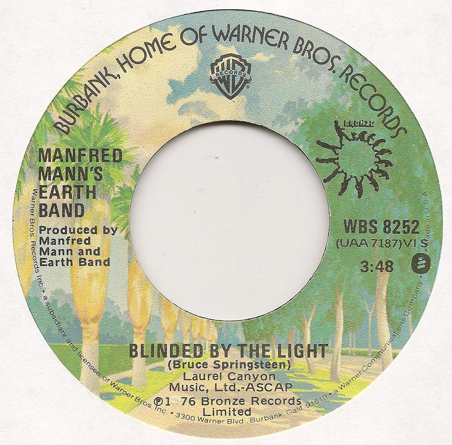 blinded by the light manfred mann