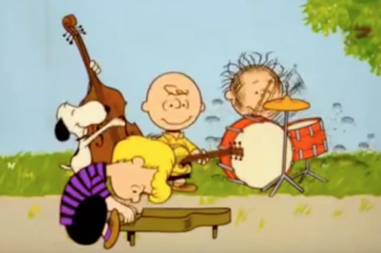 Peanuts Gang Performs Numb’ Best Classic Bands