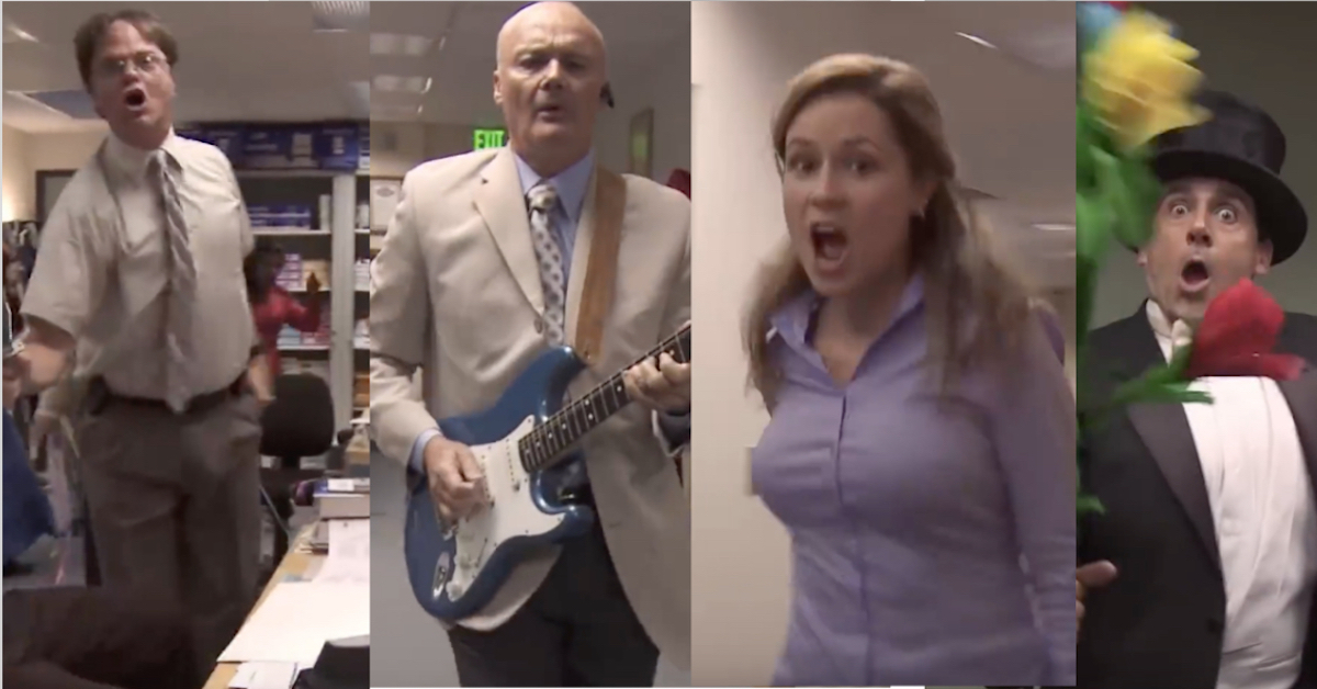 Watch 'The Office' Cast's Homage to 1968 Hit Single | Best Classic Bands