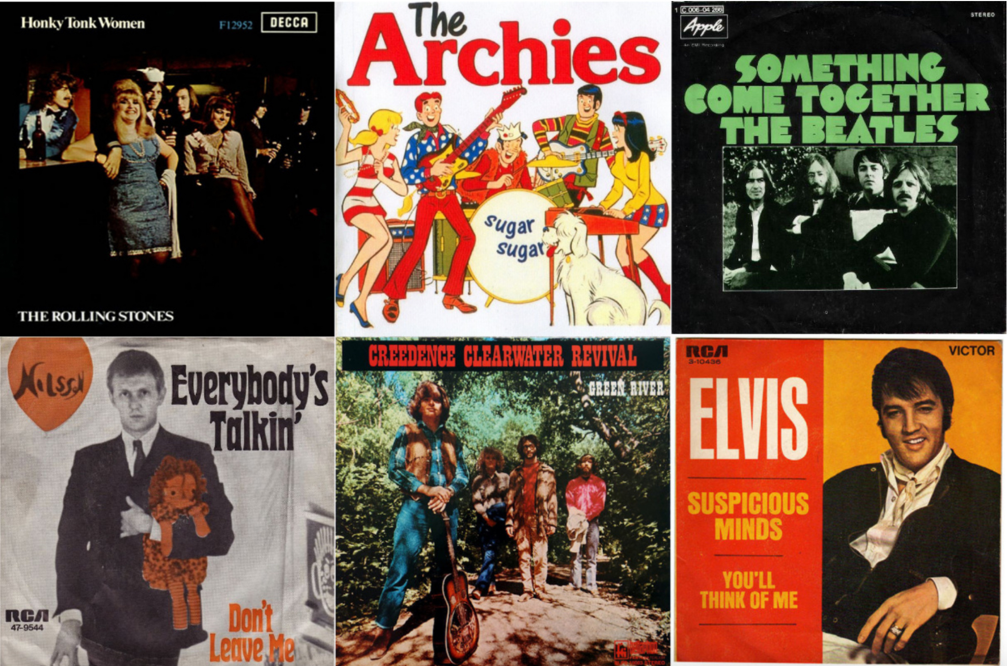 Radio Hits in October 1969: Gimme the Honky Tonk Blues | Best Classic Bands