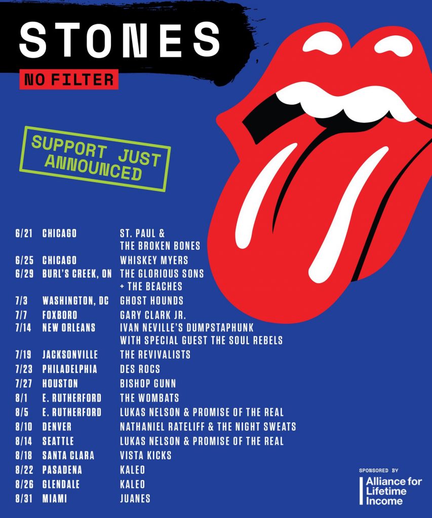 Rolling Stones Set Opening Acts For 2019 Tour | Best Classic Bands