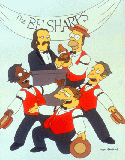 Homers_Barbershop_Quartet