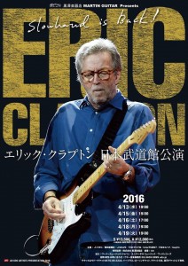 Clapton Tokyo poster