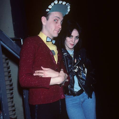 Joan Jett and Cheap Trick's Rick Nielsen via her Facebook page