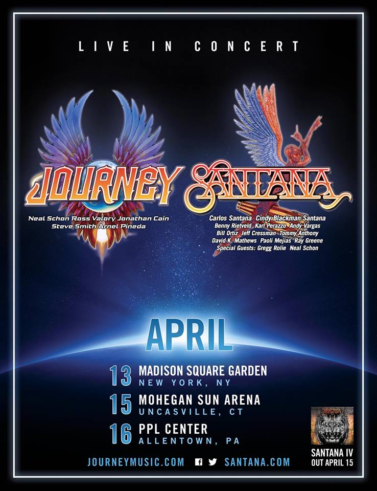 Journey Santana 2016 Concerts