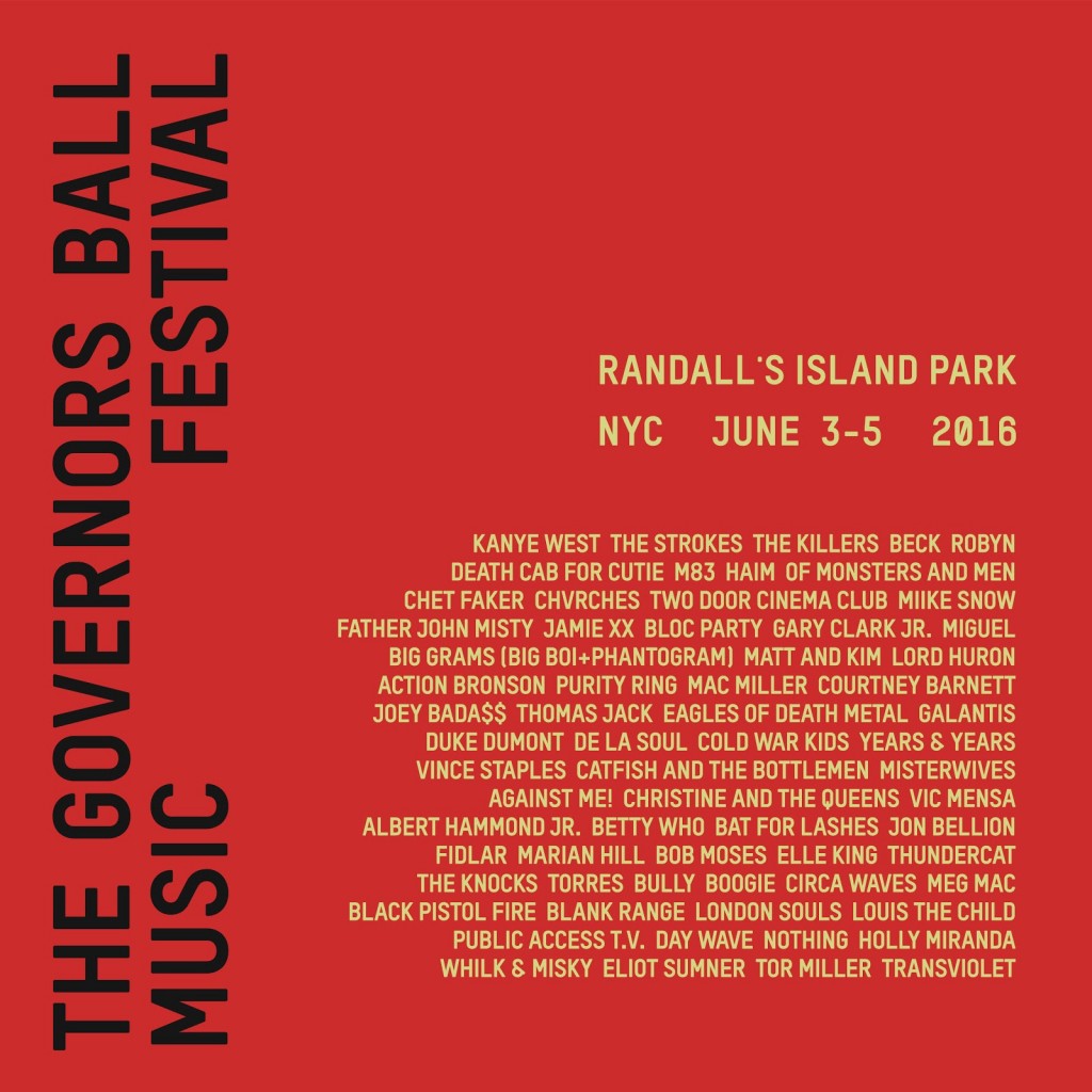 Governors Ball 2016