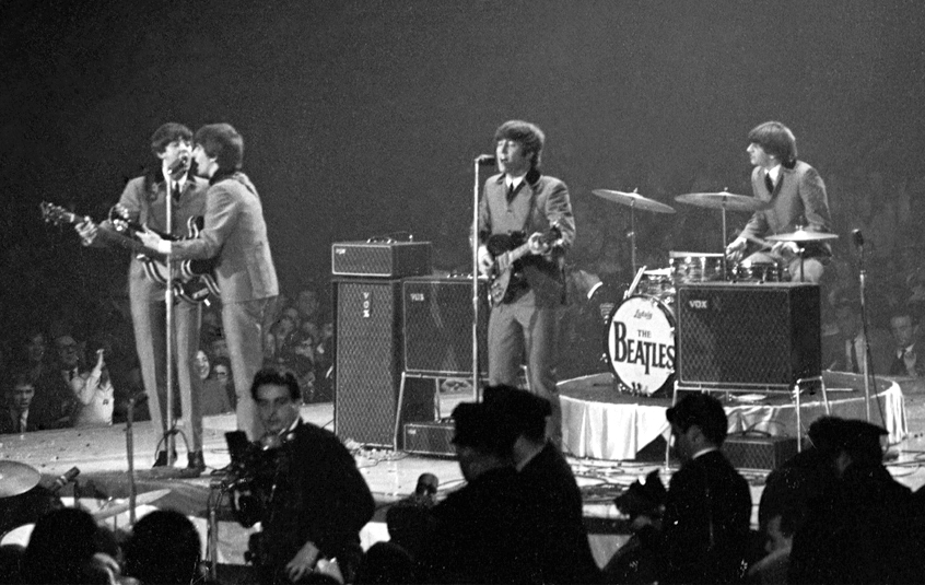 Beatles onstage