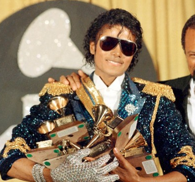 The Gloved One and his record eight Grammy Awards in 1984