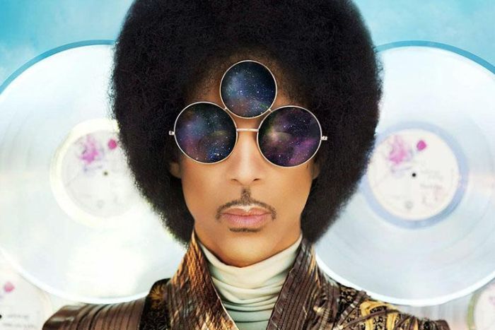 Prince Purple Rain Round Sunglasses