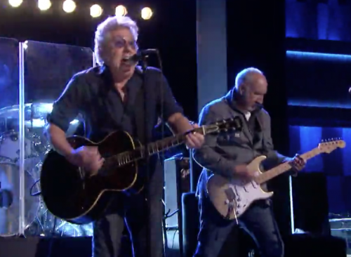The Who on The Tonight Show Starring Jimmy Fallon, March 4 2016 (screen cap)
