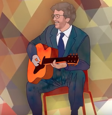 Eric Clapton Spiral Animation