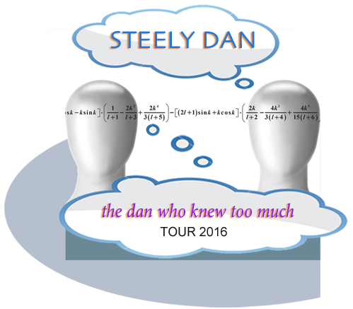 Steely Dan 2016 Tour Logo