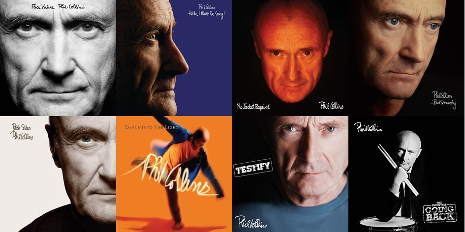 PhilCollinsAlbumCollage