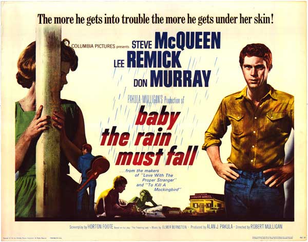 Baby the Rain Must Fall one sheet Yarbrough