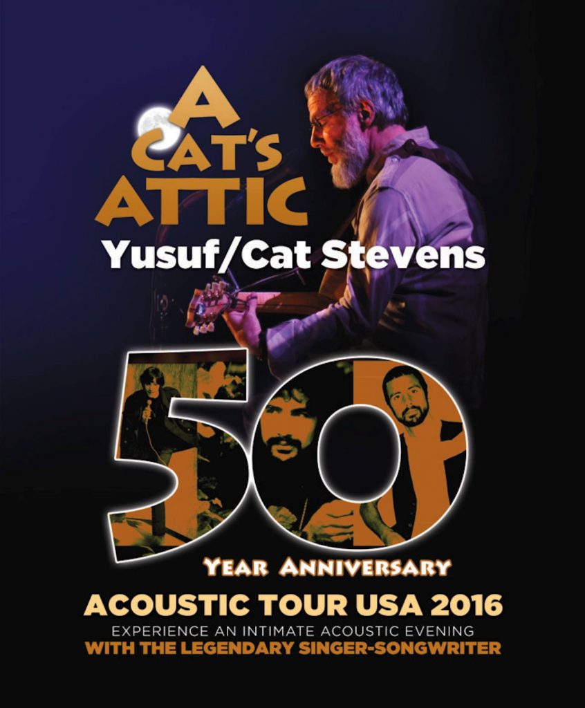 Cat Stevens 50th Tour Logo