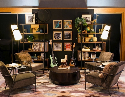 The Listening Room (Photo: Scott Clark for Crate and Barrel)