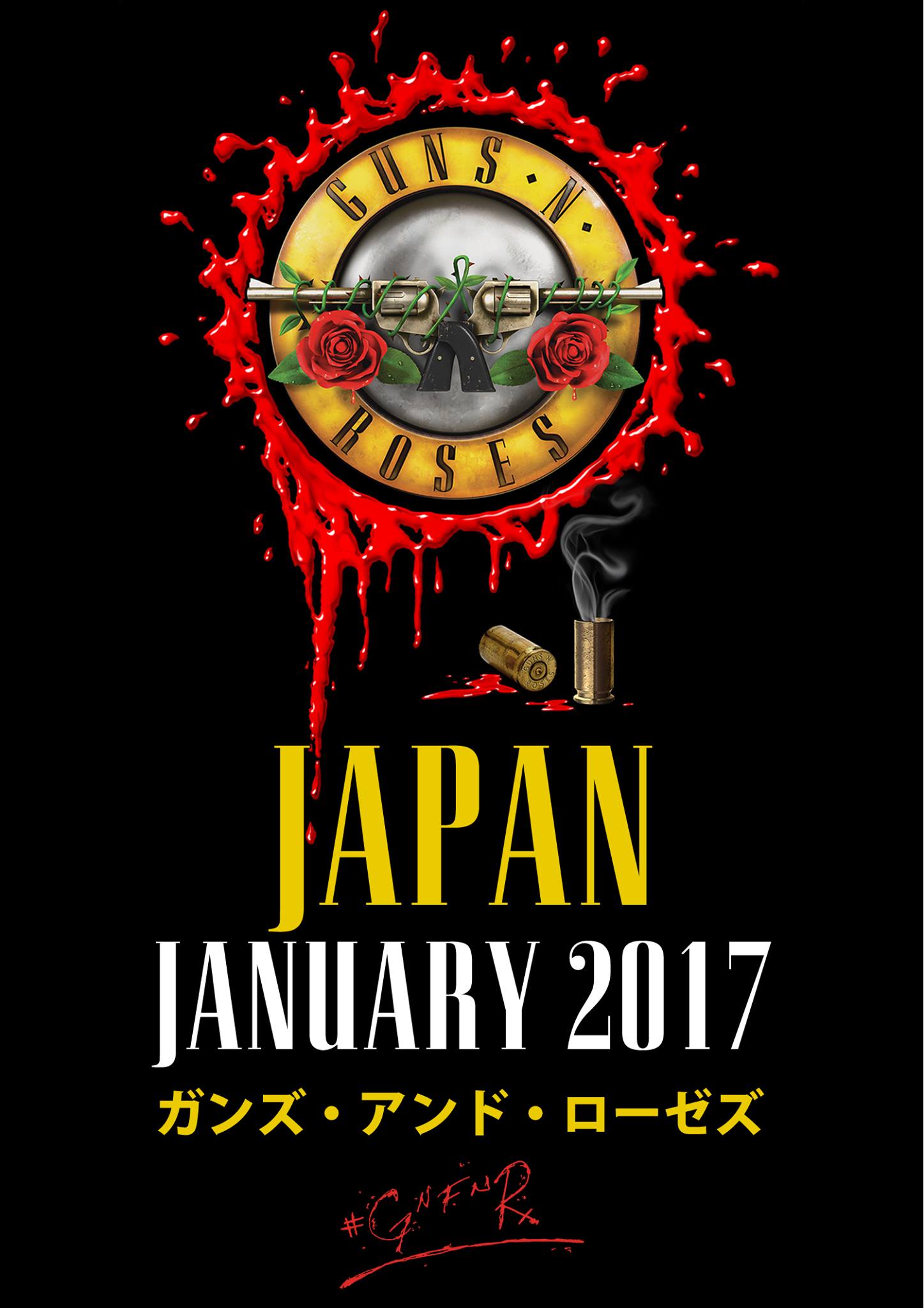 Guns N Roses Japan 2017