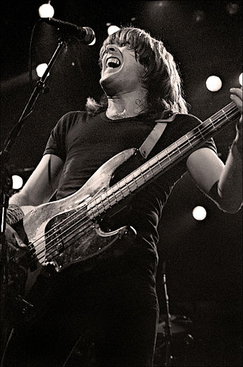 AC/DC's Cliff Williams in 1982 (Photo from Williams' Wikipedia page)