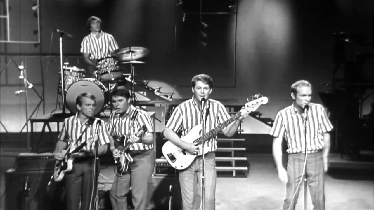 The Beach Boys at The T.A.M.I. Show in 1964