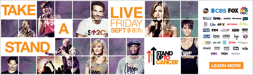 Stand Up To Cancer Banner 2016