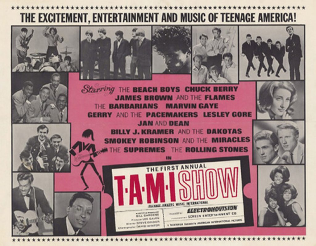 Original 1964 advertisement for The T.A.M.I. Show