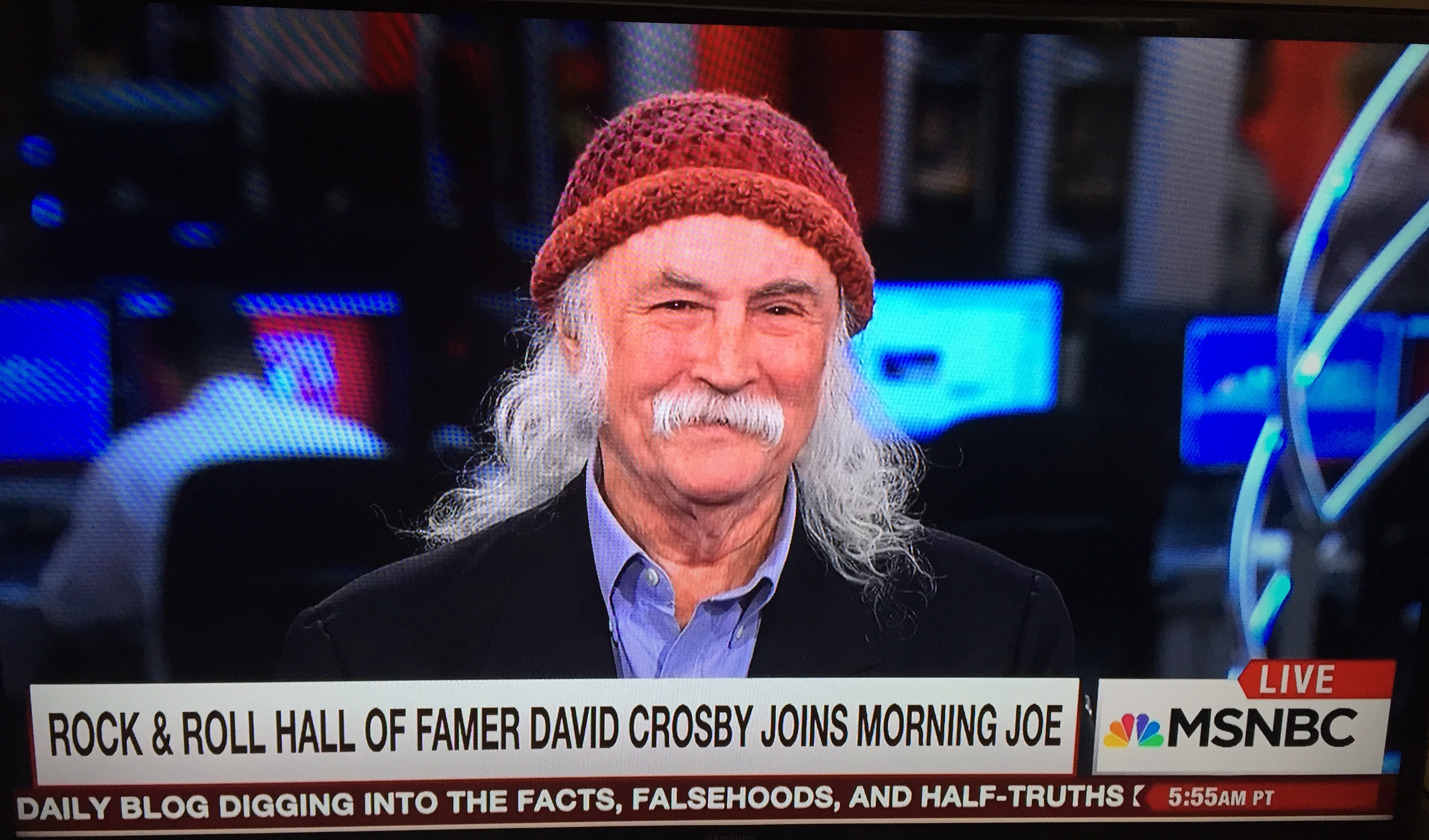 David Crosby on MSNBC's Morning Joe, October 28, 2016