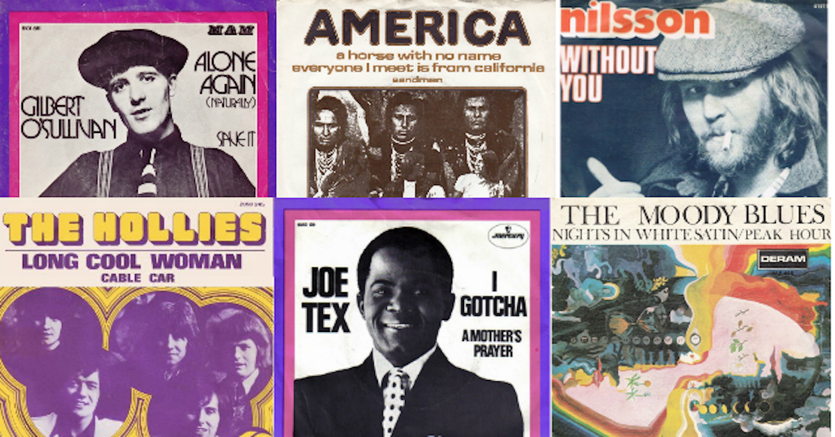 Look Back Top Radio Hits 1972 Best Classic Bands