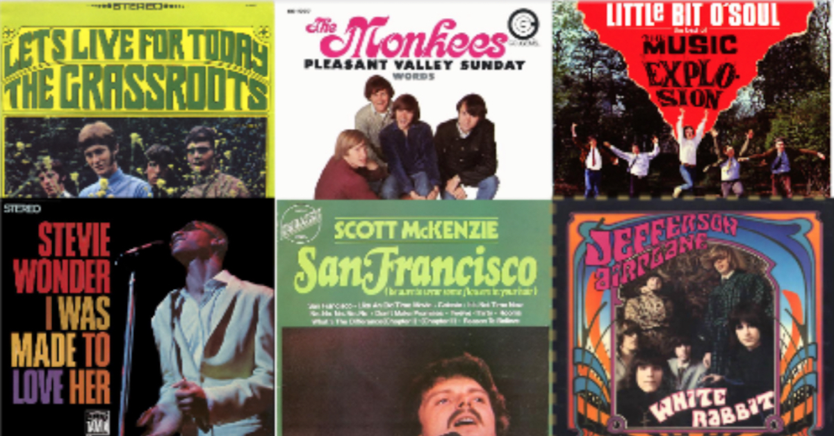 Best Weekly Singles Charts of All Time: Radio Hits July 1967