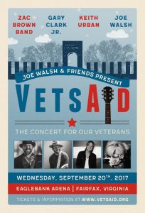 Joe Walsh IDs VetsAid Charities For All-Star Concert | Best Classic Bands