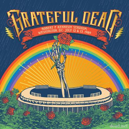 grateful dead 1989 stadium rfk box kennedy robert july cd washington set live album release announces matthews dave away band