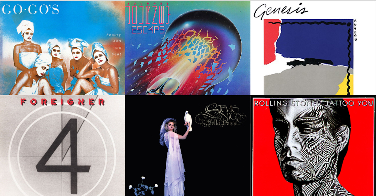 Top Albums October 1981 Look Back Best Classic Bands