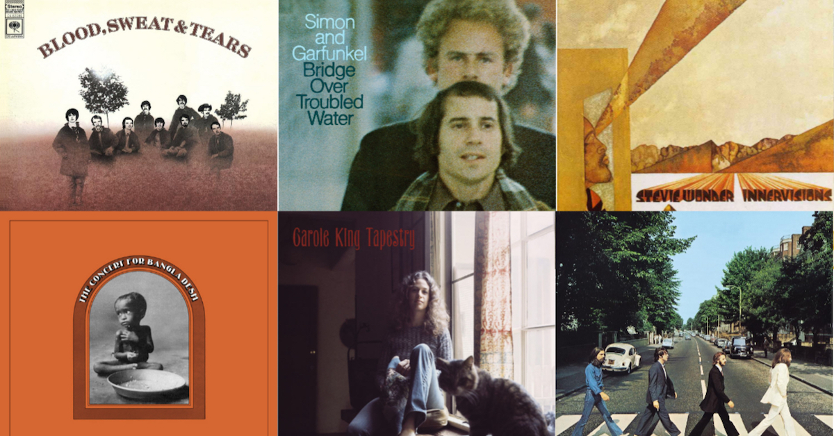 The 5 Album of the Year Grammys From 1970-1974