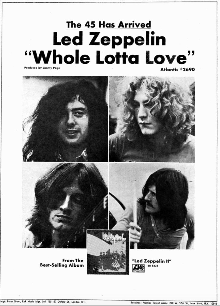 How Led Zeppelin Were Convinced to Release ‘Whole Lotta Love’ as a ...