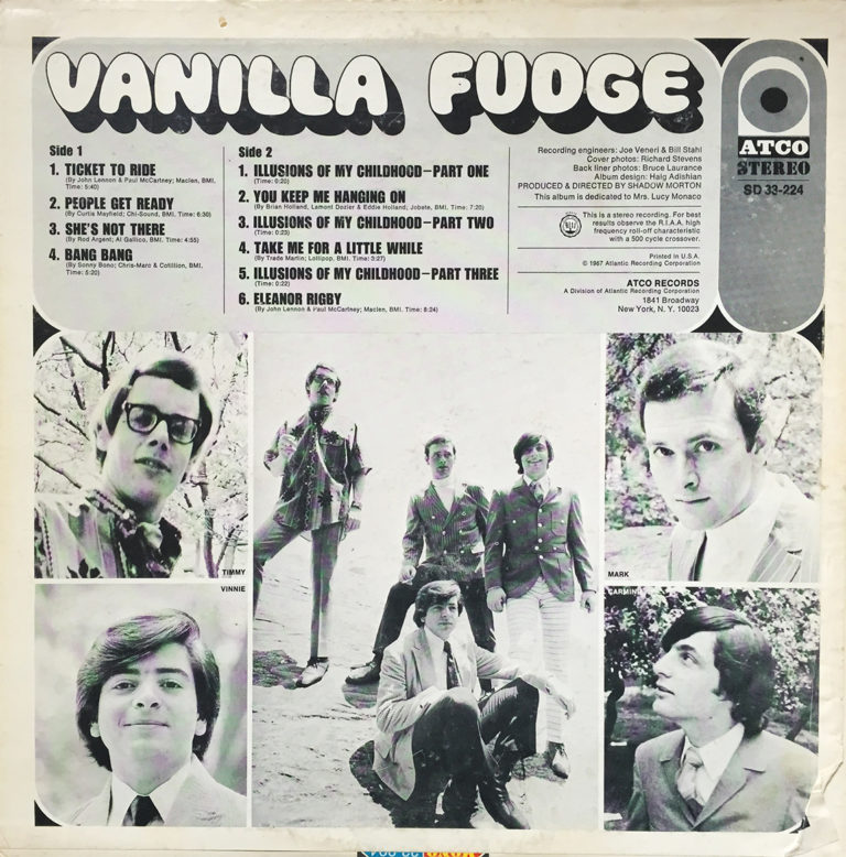 Vanilla Fudge’s 1967 Debut Maximum Psychedelia Best Classic Bands