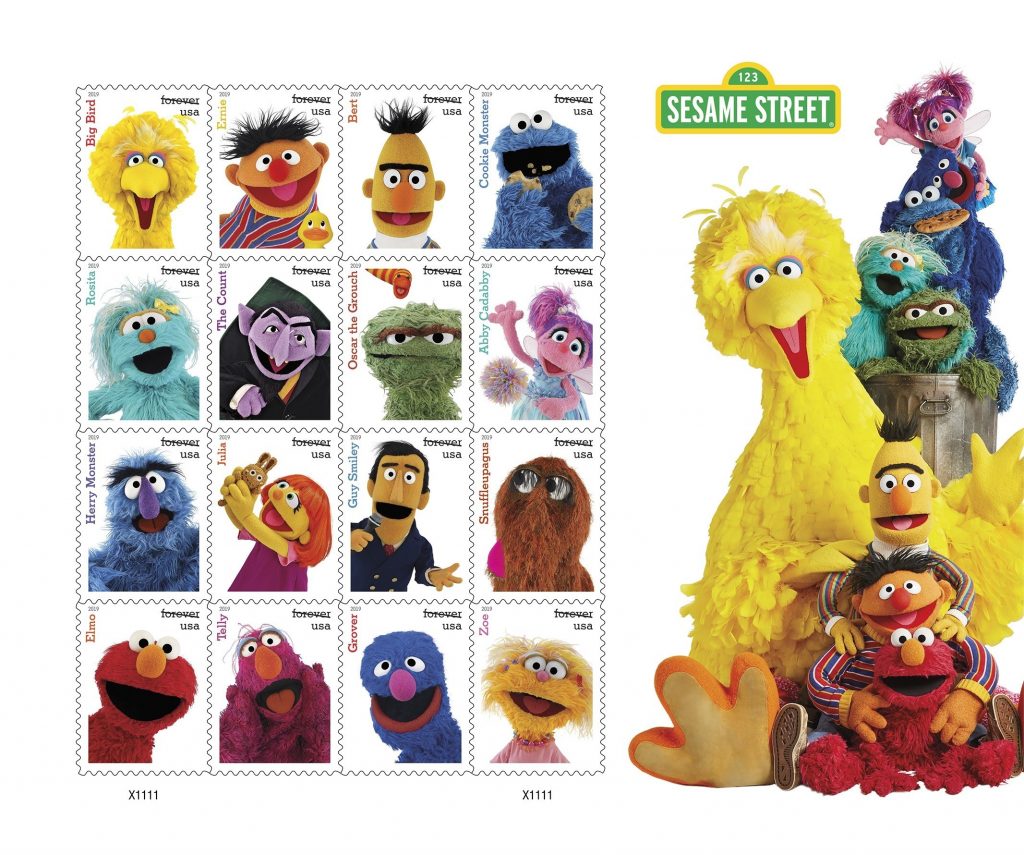 Sesame Street: U.S.P.S. Stamps For 50th Anniversary | Best Classic Bands