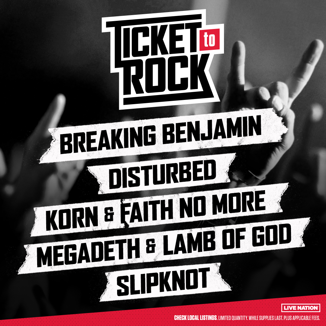 Ticket to Rock 2020 MultiShow Discounts via Live Nation Best