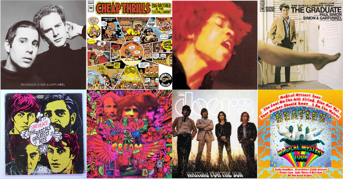 The ‘Lucky 13’ #1 Albums of 1968: Bookended by The Beatles | Best ...