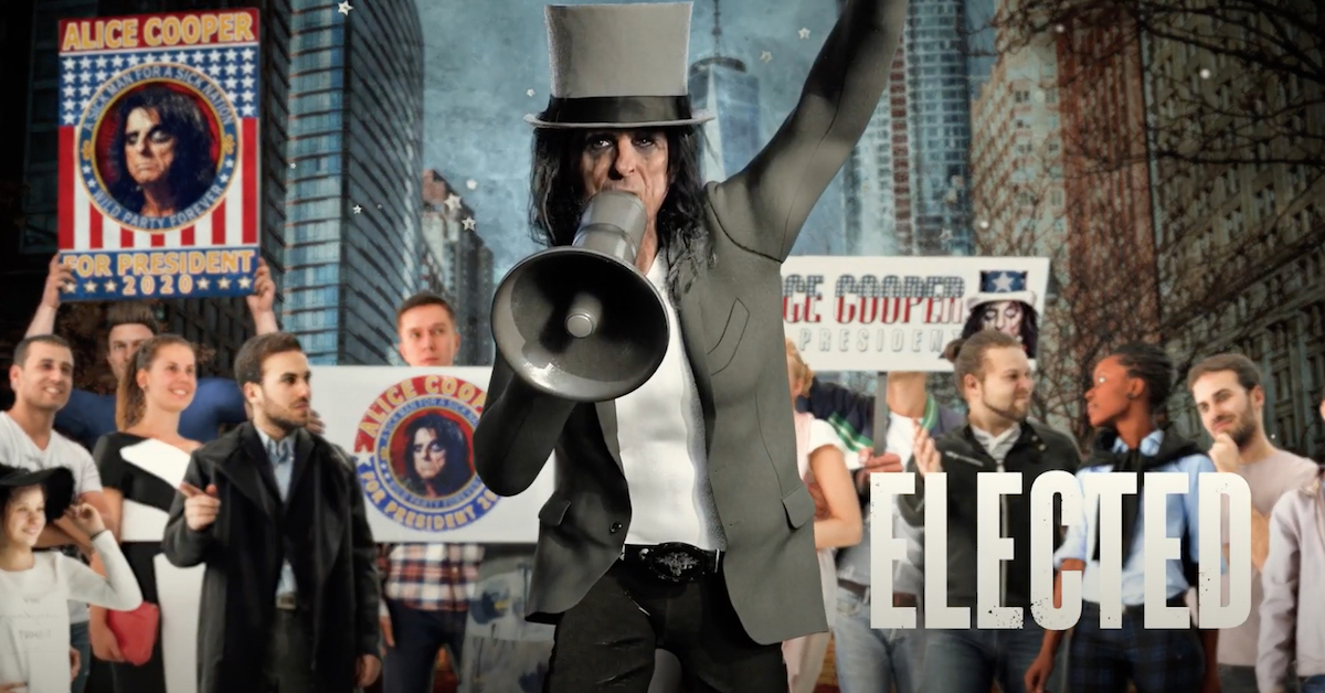 Alice Cooper For President? Watch New ‘Elected’ Video Best Classic Bands