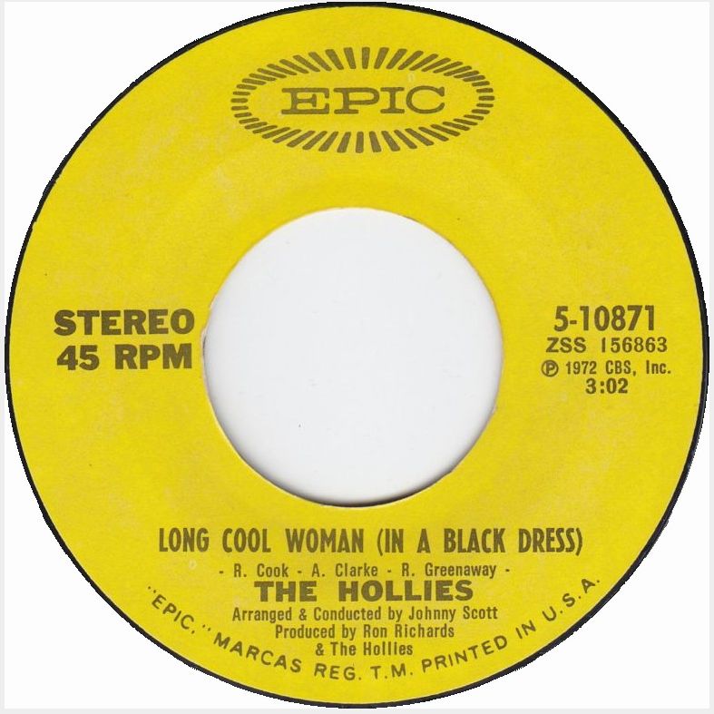 long cool woman in a black dress lyrics