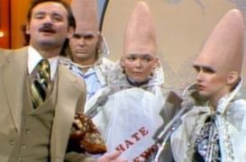 When SNL’s Coneheads Played ‘Family Feud’