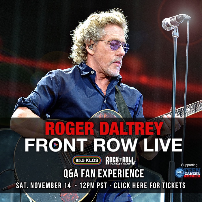 Roger Daltrey to Host Front Row Live Event Best Classic Bands