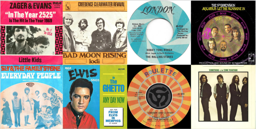 The Number One Singles of 1969 | Best Classic Bands