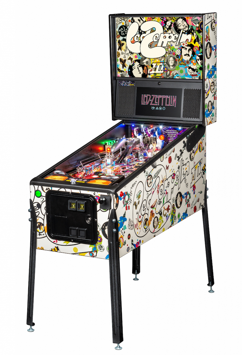 led zeppelin pinball machine