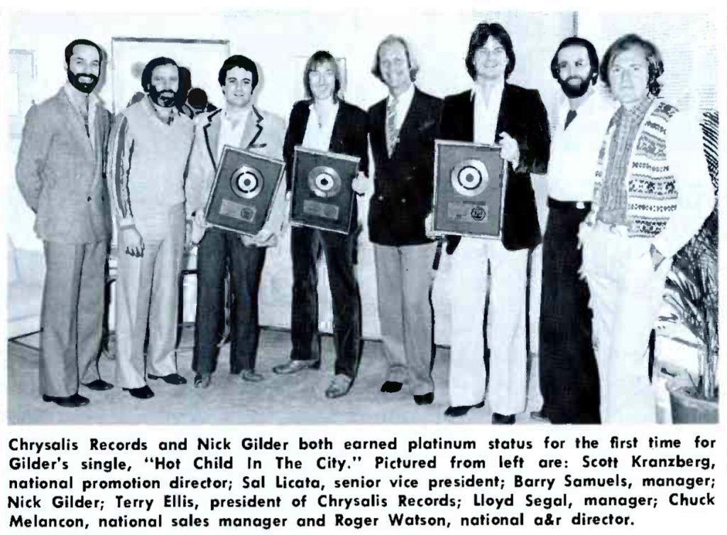 Nick Gilder’s Glitter RockInfused 1 Single Best Classic Bands